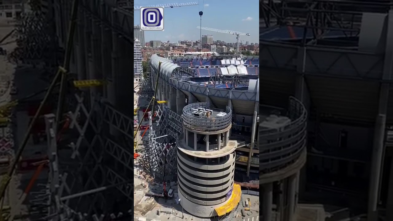 Avance obras Santiago Bernabéu