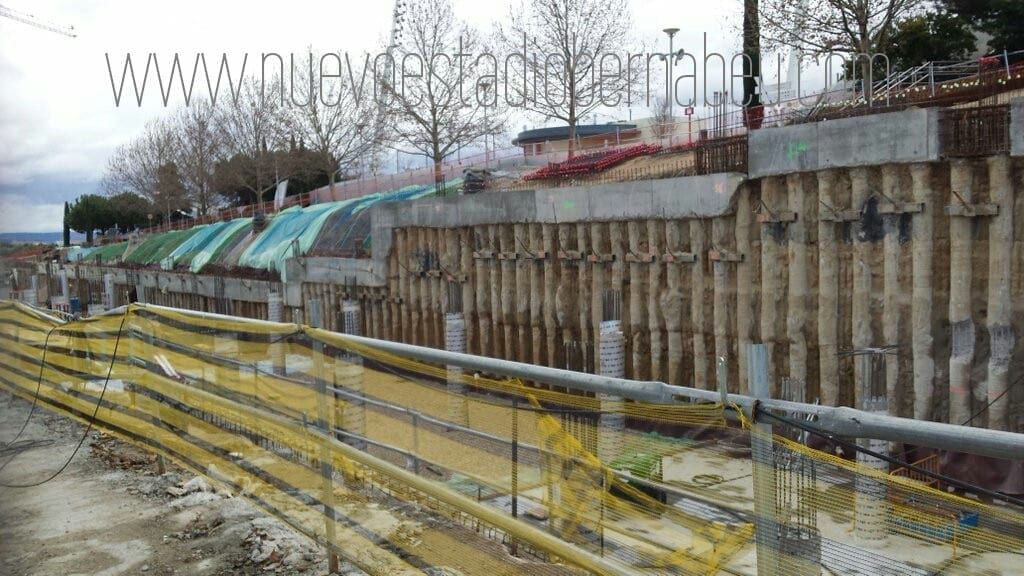 Obras febrero 2016 cuartel general ciudad Real Madrid