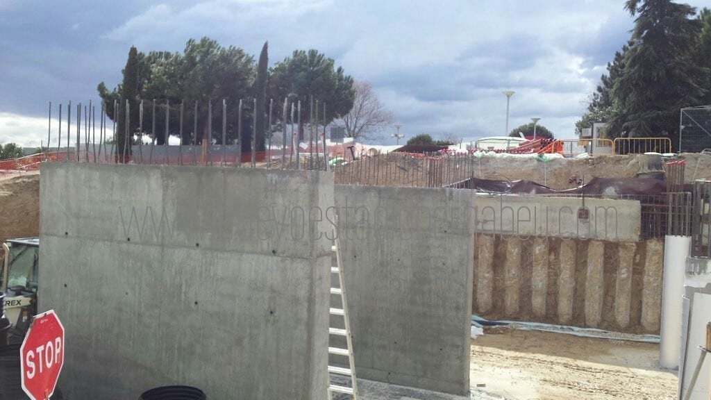Obras febrero 2016 cuartel general ciudad Real Madrid
