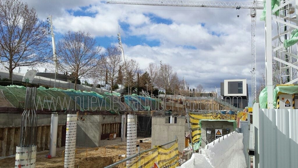Obras febrero 2016 cuartel general ciudad Real Madrid
