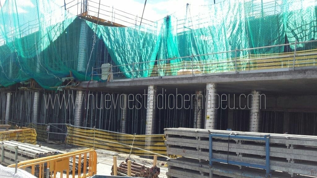 Obras abril 2016 cuartel general ciudad Real Madrid
