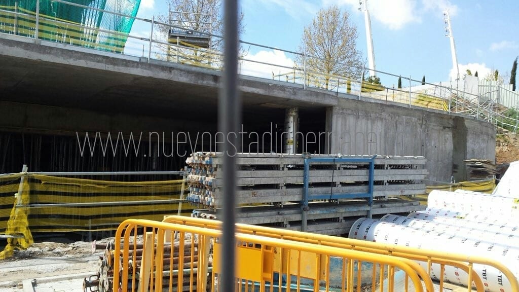 Obras abril 2016 cuartel general ciudad Real Madrid