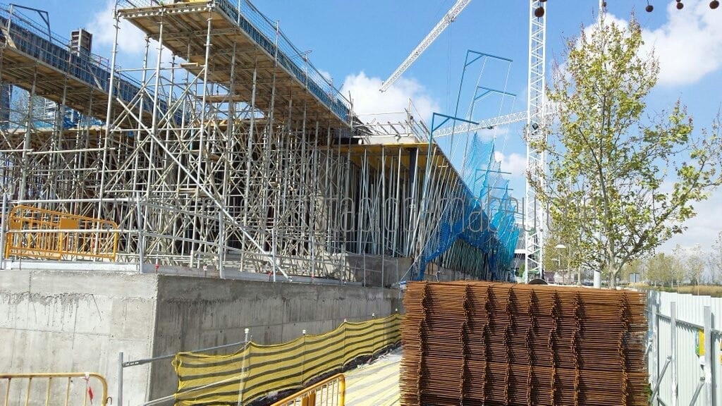 Obras abril 2016 cuartel general ciudad Real Madrid