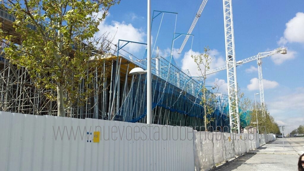 Obras abril 2016 cuartel general ciudad Real Madrid