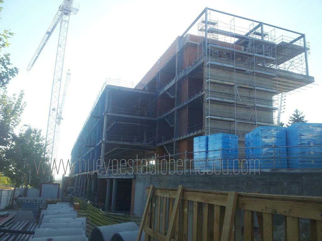 Obras septiembre cuartel general ciudad Real Madrid